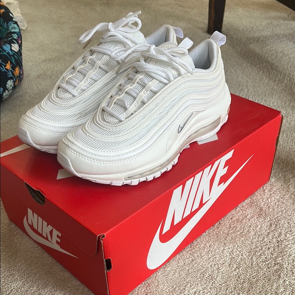 Nike White Air Max 97 Sneakers